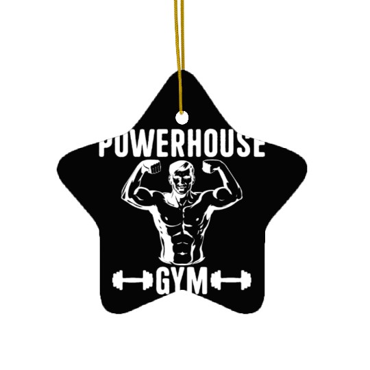 Powerhouse 2021 gym Ceramic Ornaments