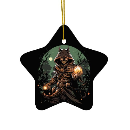 Larping Larp Larper Live Action Role Video Game Ceramic Ornaments