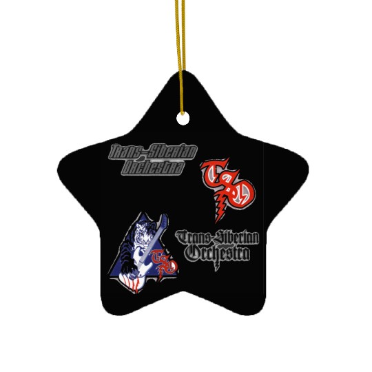 Trans Siberian Orchestra Ceramic Ornaments