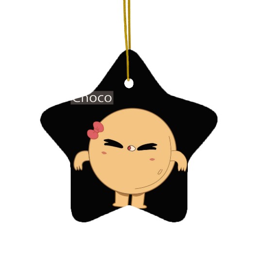 Angry Pancake Ceramic Ornaments