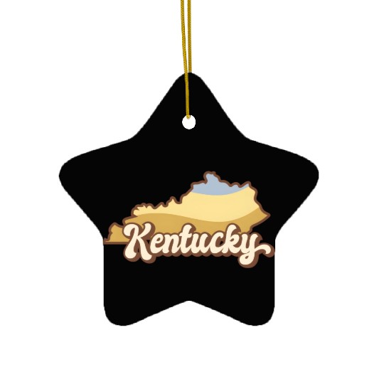 Kentucky Ceramic Ornaments