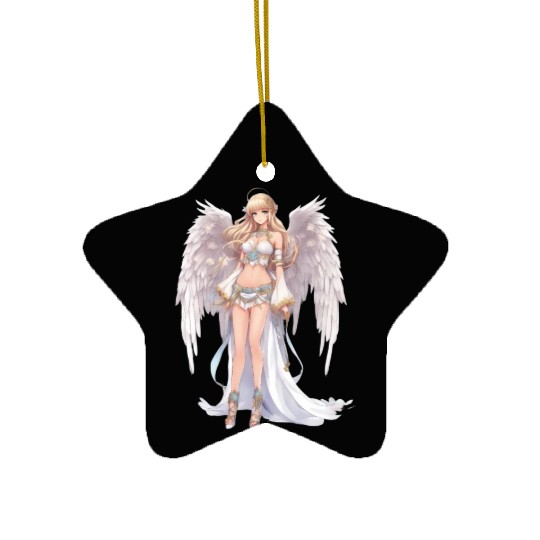 Heavenly Divine Anime Angel Goddess Ceramic Ornaments