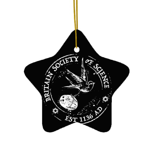 Holy Grail - Britain Society of Science Ceramic Ornaments