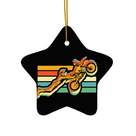 Dirt Bike Mx Motocross Supermoto Ceramic Ornaments