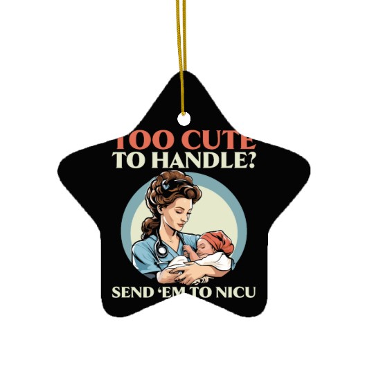 Registered Nurse Medical Medicine Neonatal Nurse Ceramic Ornaments