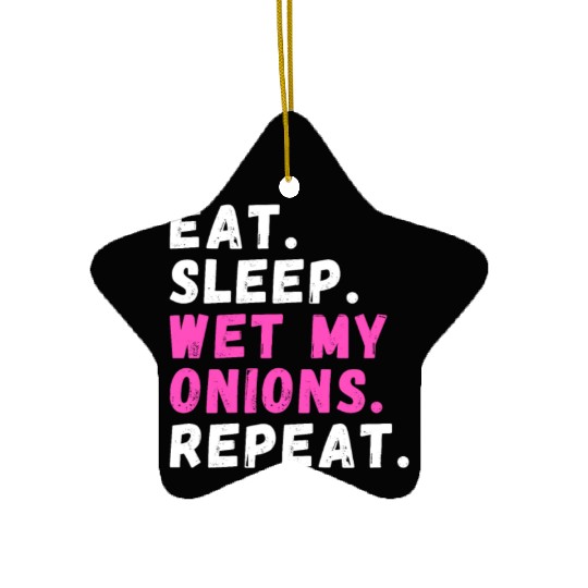 Onion Lover Planting Edible Garden Chef Ceramic Ornaments