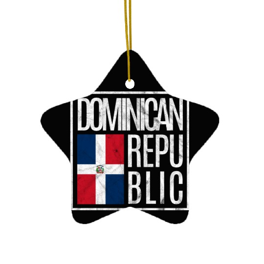 Dominican Republic Ceramic Ornaments