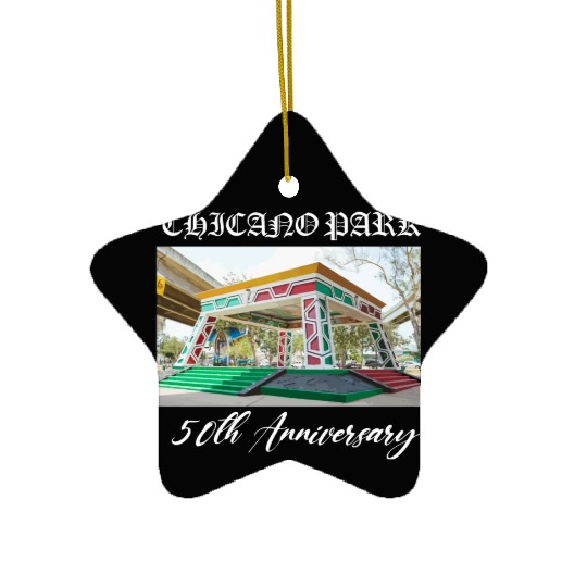 50th anniversary Chicano park Ceramic Ornaments