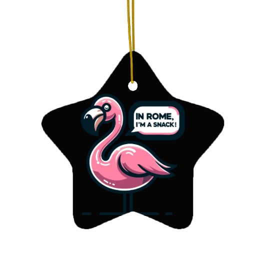 Flamingo Roman History Roman Empire Cuisine Ceramic Ornaments
