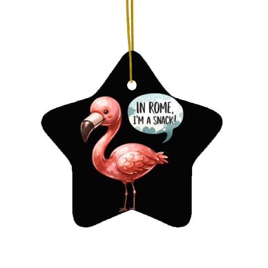 Flamingo Roman History Roman Empire Cuisine Ceramic Ornaments