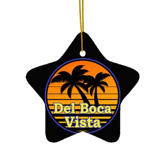 Del Boca Vista Ceramic Ornaments