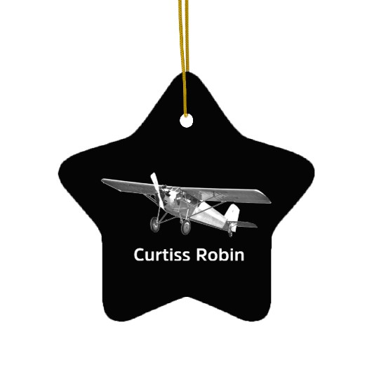 Curtiss Robin Aircraft model Ceramic Ornaments