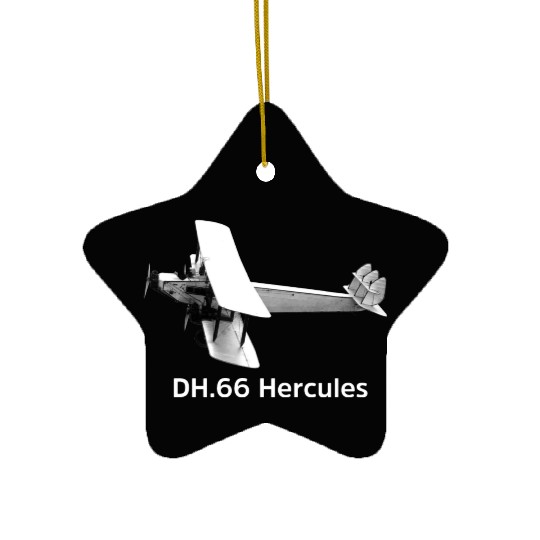 DH66 Hercules Aircraft Ceramic Ornaments
