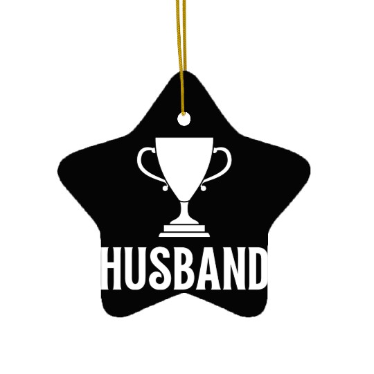 Trophy Husband Essential Ceramic Ornaments