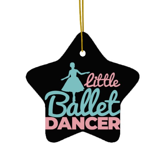 Ballet Girl Ceramic Ornaments