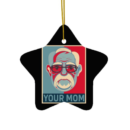 Funny Sigmund Freud Psychology Psychologist Ceramic Ornaments