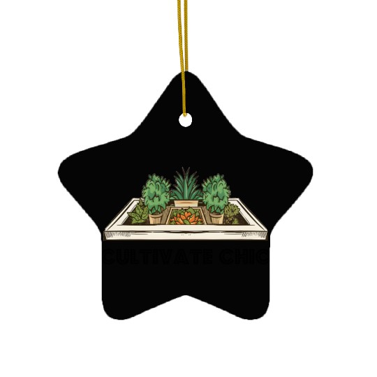 Urban Harvest Cultivate Chic Ceramic Ornaments