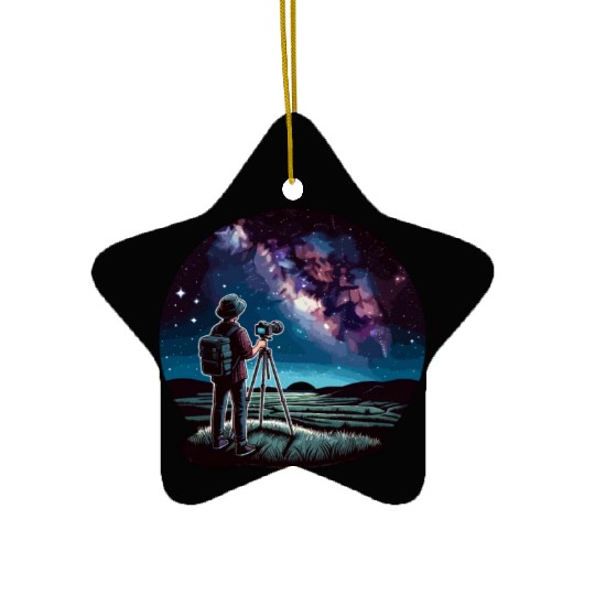 Astrophotography Astronomy Space Camera Star Watch Ceramic Ornaments