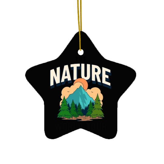 The Nature World Tour Ceramic Ornaments