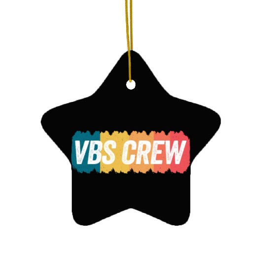 VBS Colorful Bible Vacation School Love Ceramic Ornaments