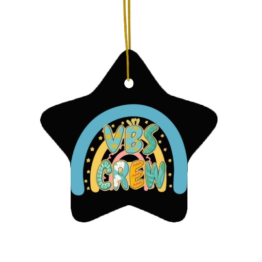 VBS Colorful Bible Vacation School Love Ceramic Ornaments