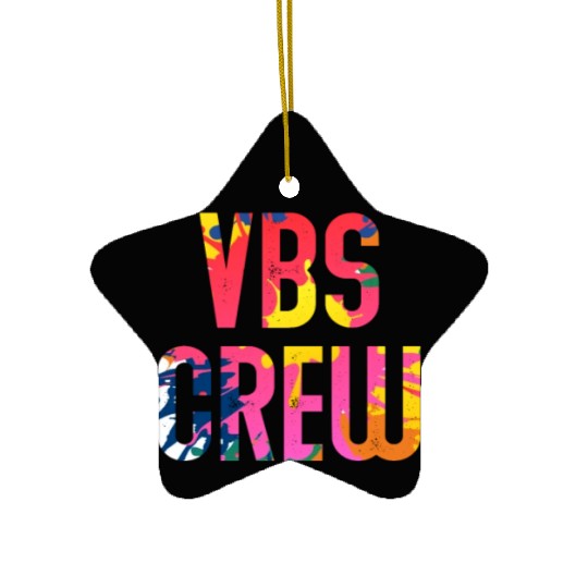 VBS Colorful Bible Vacation School Love Ceramic Ornaments
