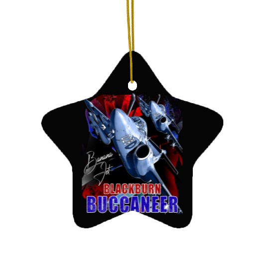 Blackburn Buccaneer Fighter Jet Ceramic Ornaments