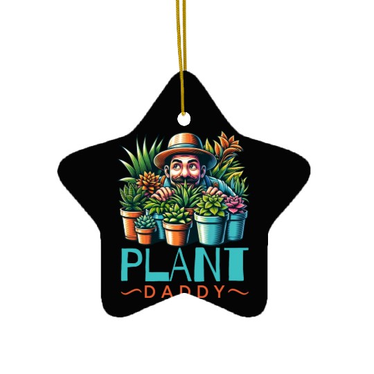 Plant Daddy Ceramic Ornaments