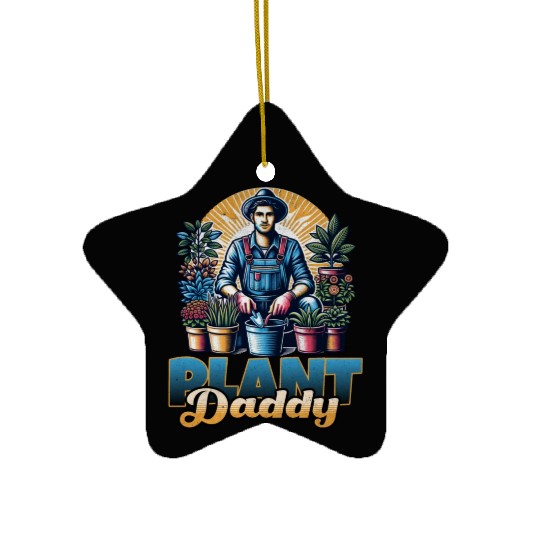 Plant Daddy Ceramic Ornaments