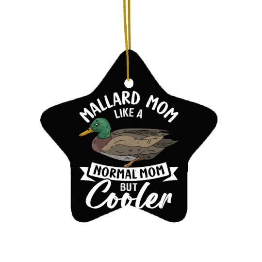 Mallard Duck Ceramic Ornaments