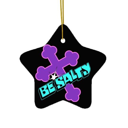 Be Salty Ceramic Ornaments