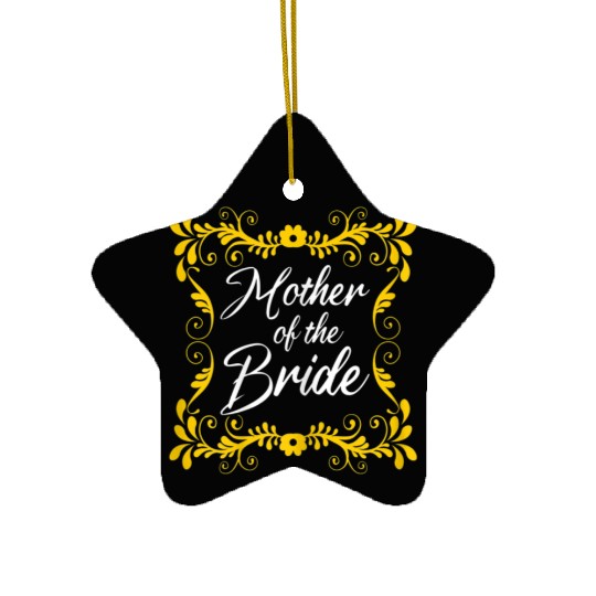 The Bride Matching Bachelorette Party Ceramic Ornaments