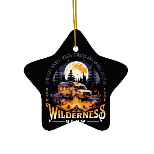 [Andr Store] - Wilderness Glow Ceramic Ornaments