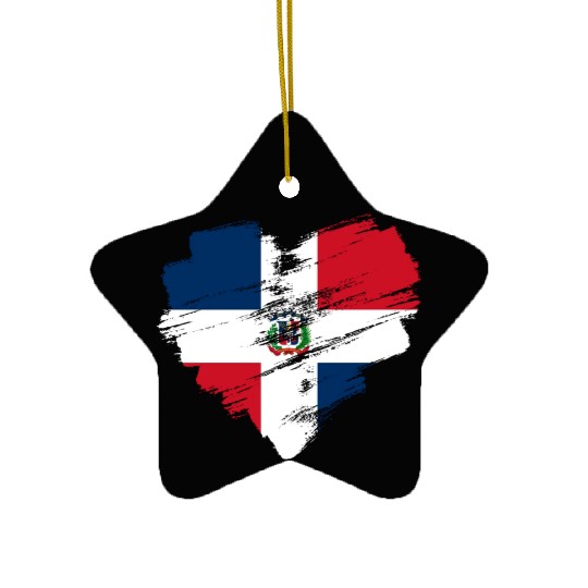 Dominican Republic Ceramic Ornaments