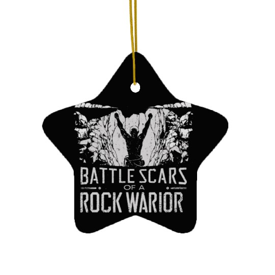 Rock Climbing outdoor adventure Bouldering Ceramic Ornaments