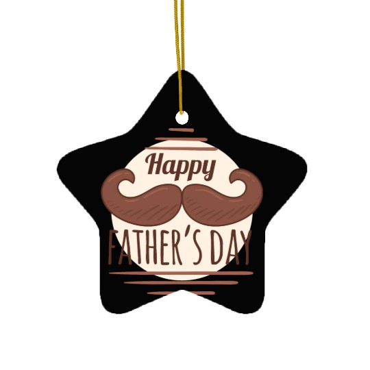 Happy Father's Day Ceramic Ornaments