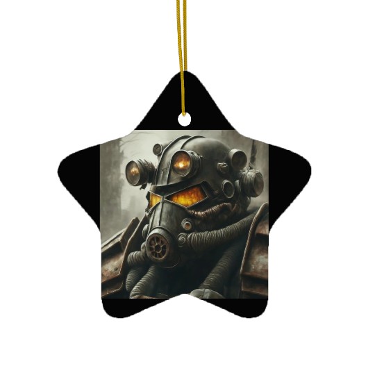 The Robot No.7 Ceramic Ornaments