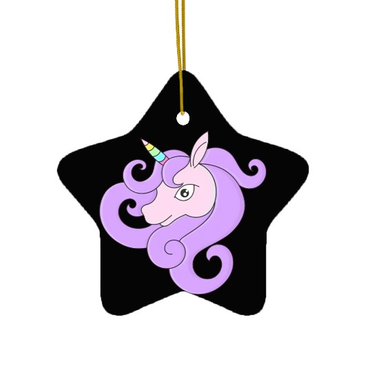 pony lucu Ceramic Ornaments