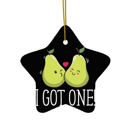 I Got One Honeymoon Bride Newlywed Future Wife Fia Ceramic Ornaments