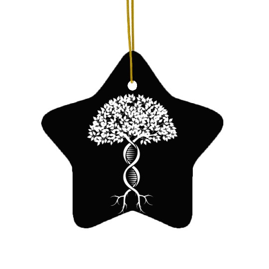 Genealogy Tree Family Ancestry Lineage Genealogist Ceramic Ornaments