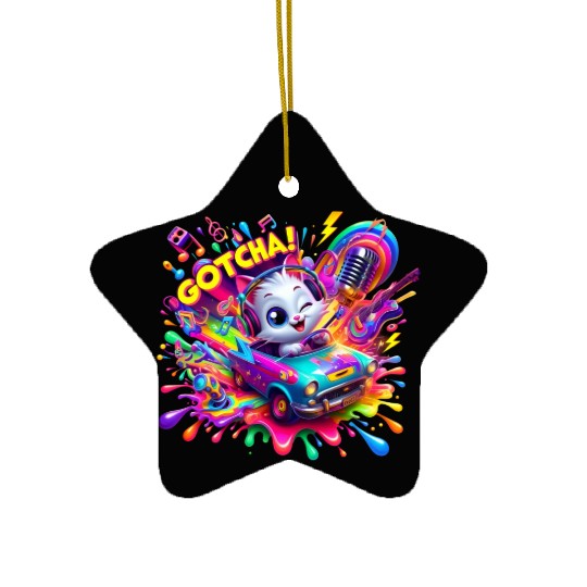 Galactic Vibes: Plosion of Splashes - GoTcha! Ceramic Ornaments