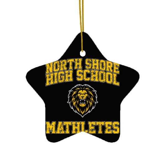 North Shore High School Mathletes Ceramic Ornaments
