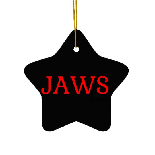 Jaws Classic Ceramic Ornaments