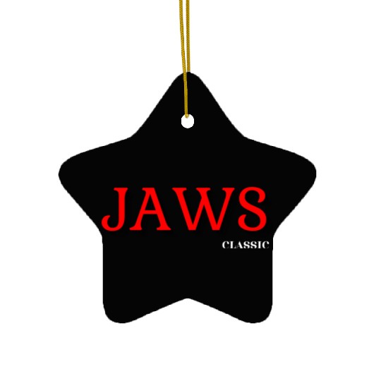 Jaws Classic Ceramic Ornaments