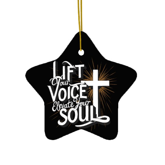 Prayer Songs Jesus Christ Religious Music Praise Ceramic Ornaments