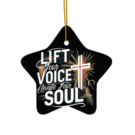 Prayer Songs Jesus Christ Religious Music Praise Ceramic Ornaments