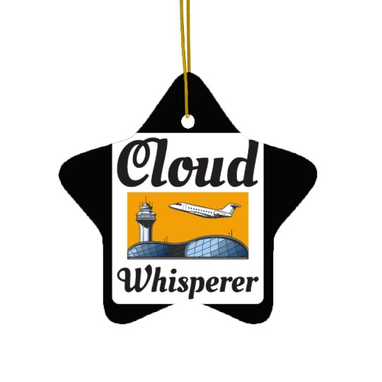 Air Traffic Controller ATC Aviation Humor Flight Ceramic Ornaments