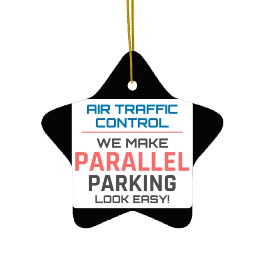 Air Traffic Controller ATC Aviation Humor Flight Ceramic Ornaments
