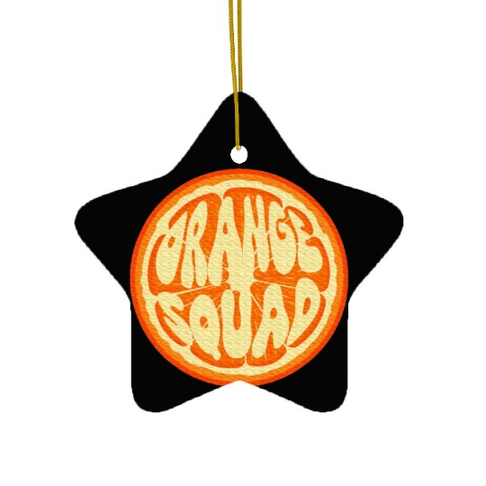 Orange Lover Fruit Orange Citrus Fruit Lover Ceramic Ornaments