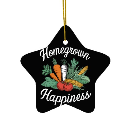 Farmers Market Farmer Agriculture Farming Food Ceramic Ornaments